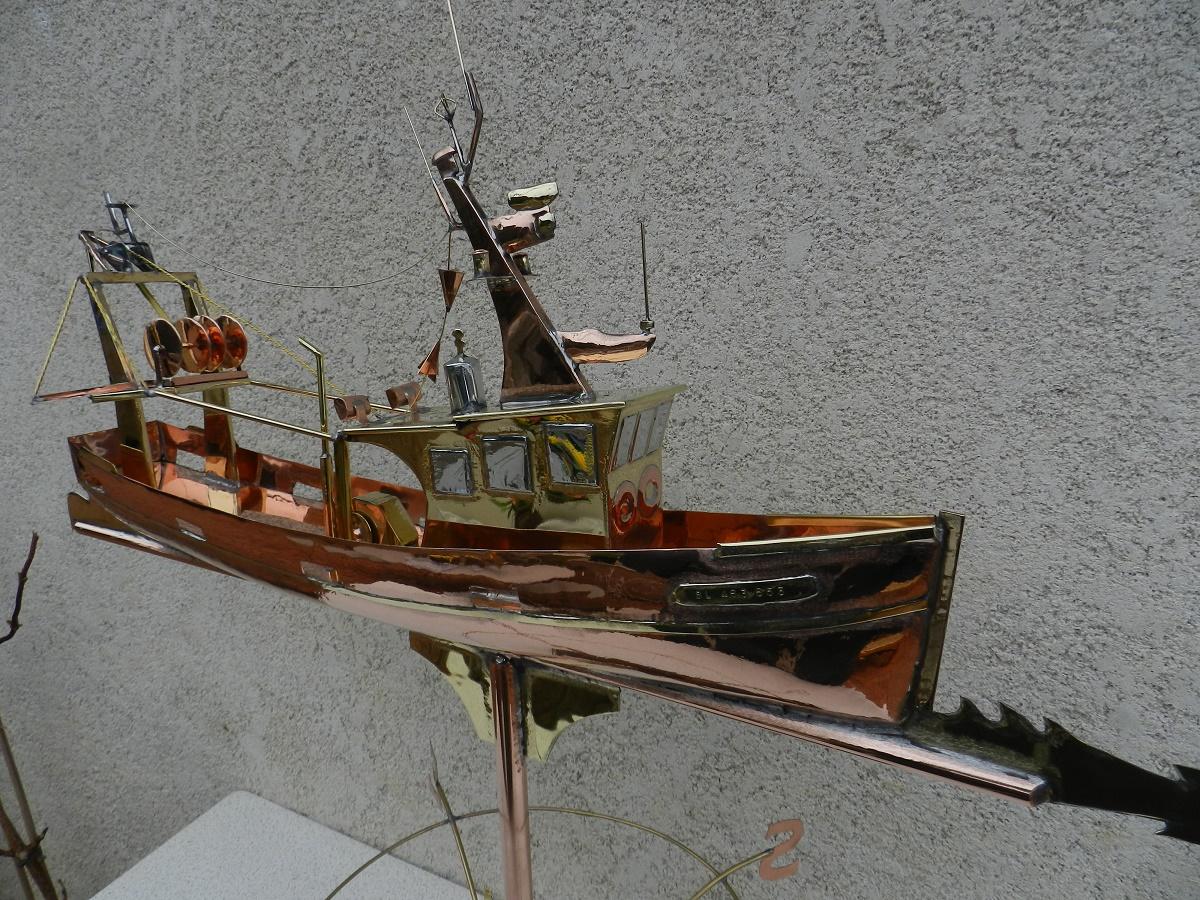 girouette Bateau de pêche